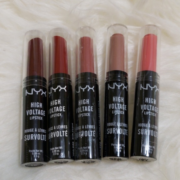 NYX Other - NYX High Voltage Lipstick Bundle